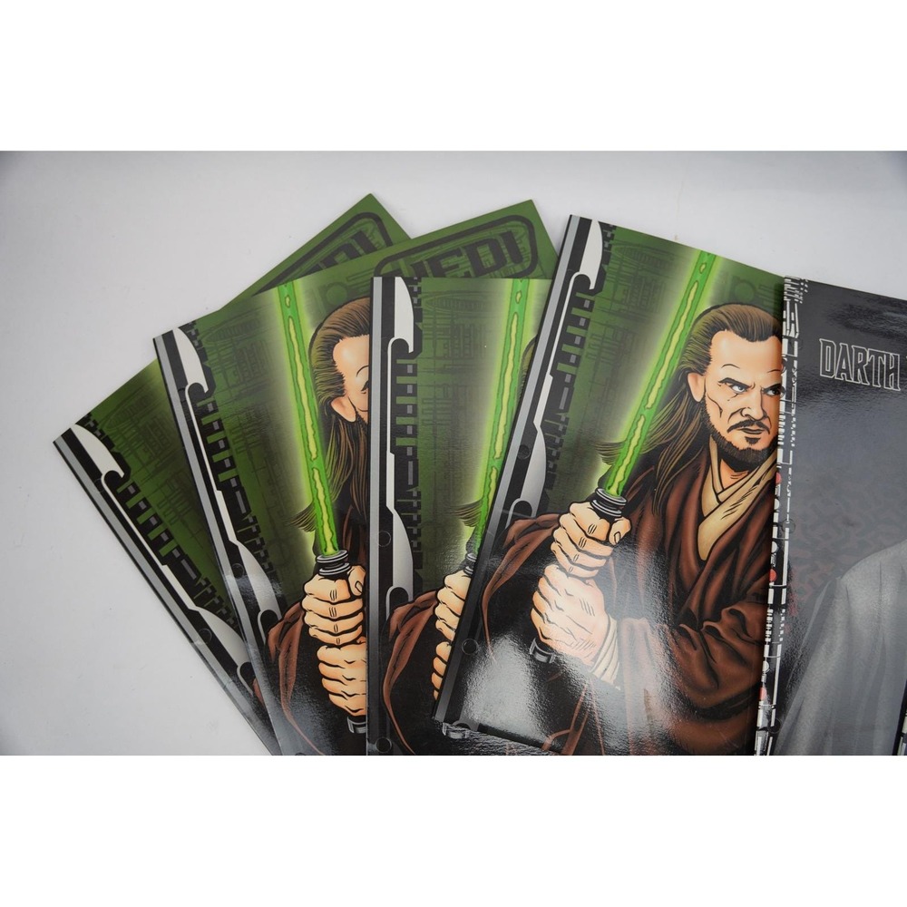 Lot of 6 Star Wars Episode 1 Phantom Menace Darth Maul Qui Gon Obi Wan - Picture 2 of 8
